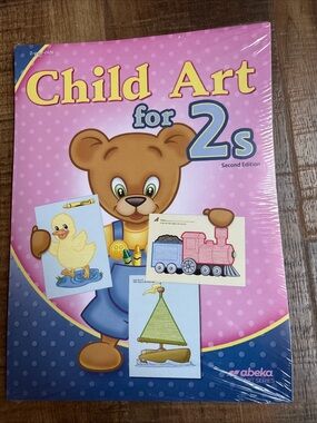 New In Package-Child Art for 2s - Abeka preschool Homeschool curriculum Unbound